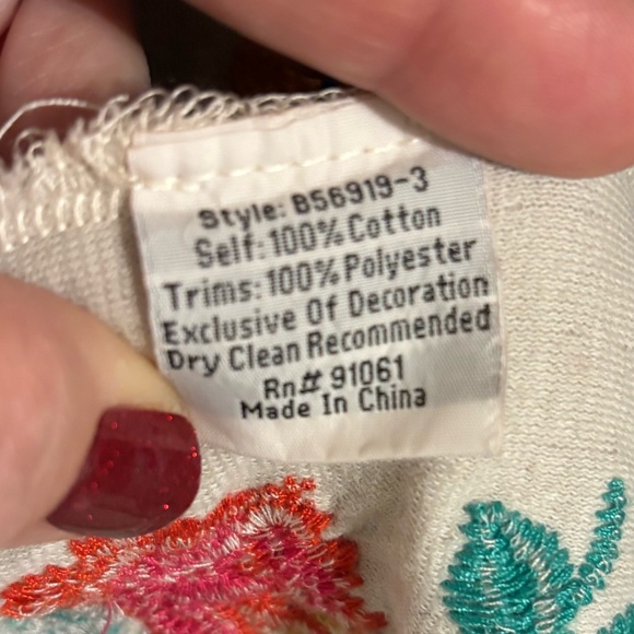 Johnny Was Seil Hooded Duster - Picture 13 of 13